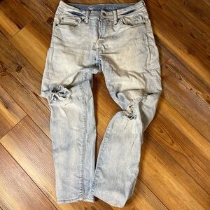 Arizona Jean Co Skinny Distress Denim 360° Ultra Flex 30x30 Jeans